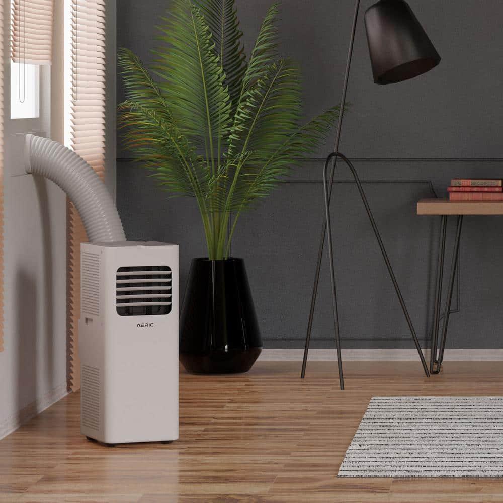 Aeric 5,500 BTU SACC (9,000 BTU ASHRAE) Portable Air Conditioner with Dehumidifier,400 Sq. Ft.