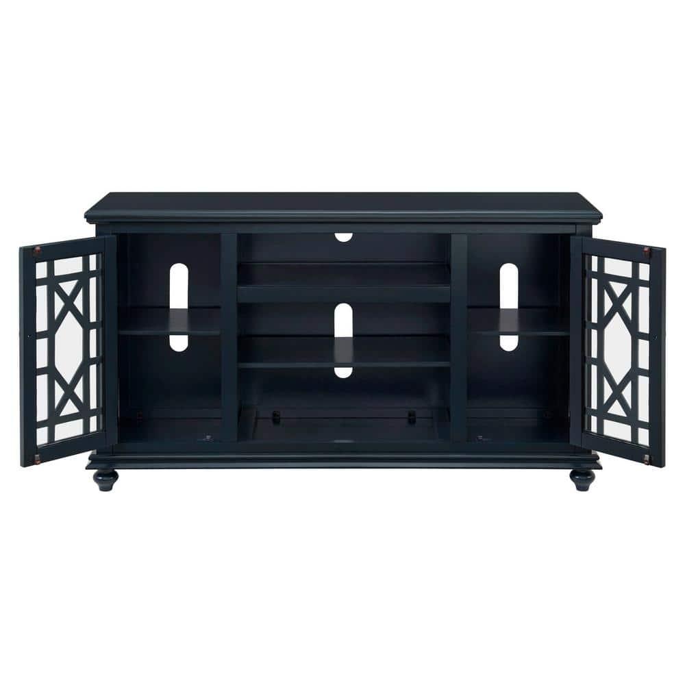 Martin Svensson Home Elegant 2 Door Catalina Blue 63" TV Stand