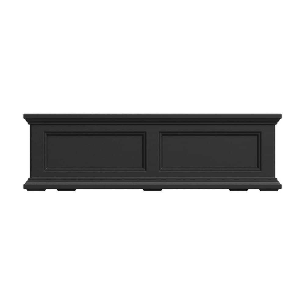 The Anastasiya Resin Window Box Planter with Water Reservoir