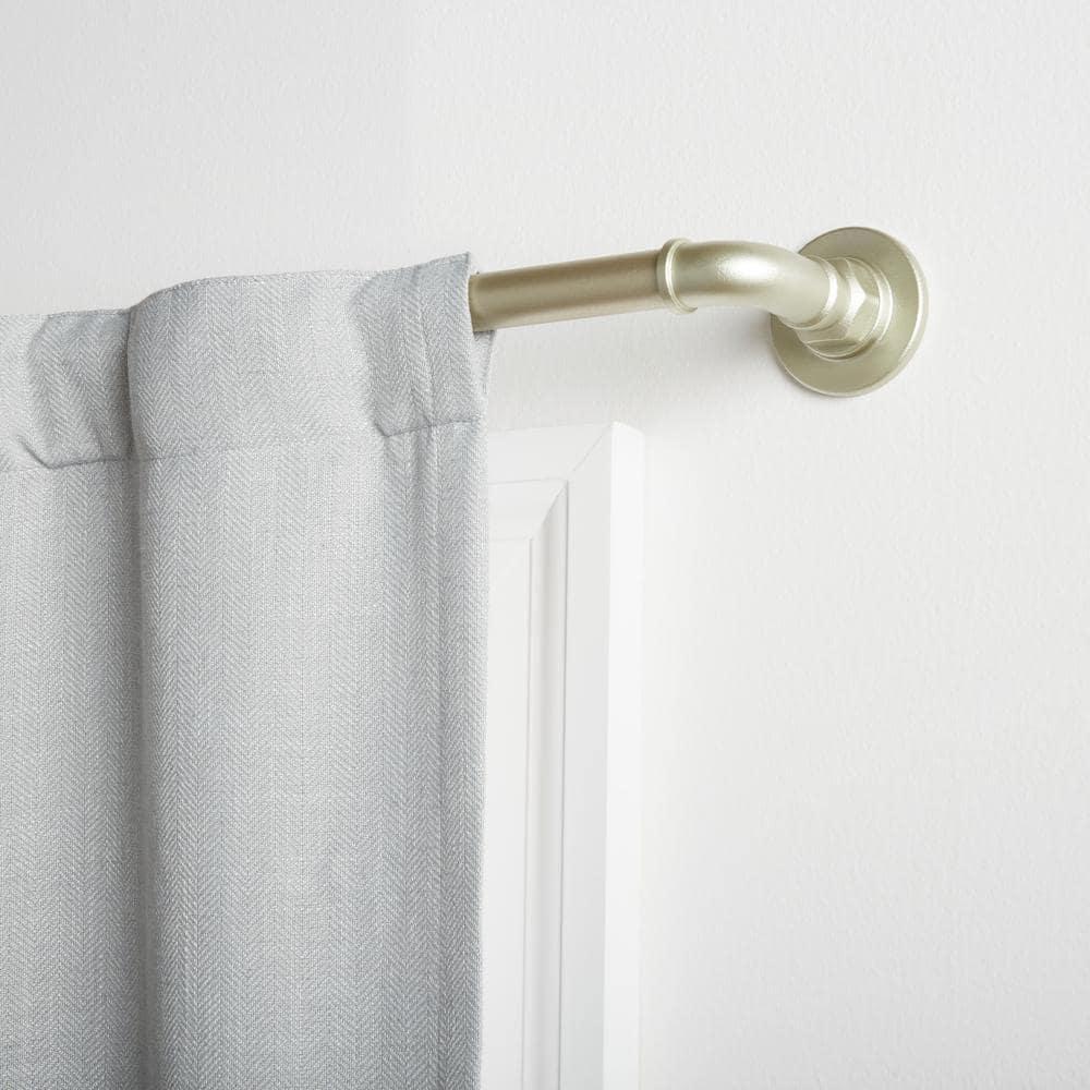 Amalgamated Textiles Exclusive Home Hyde Wrap Around Curtain Rod, Adjustable