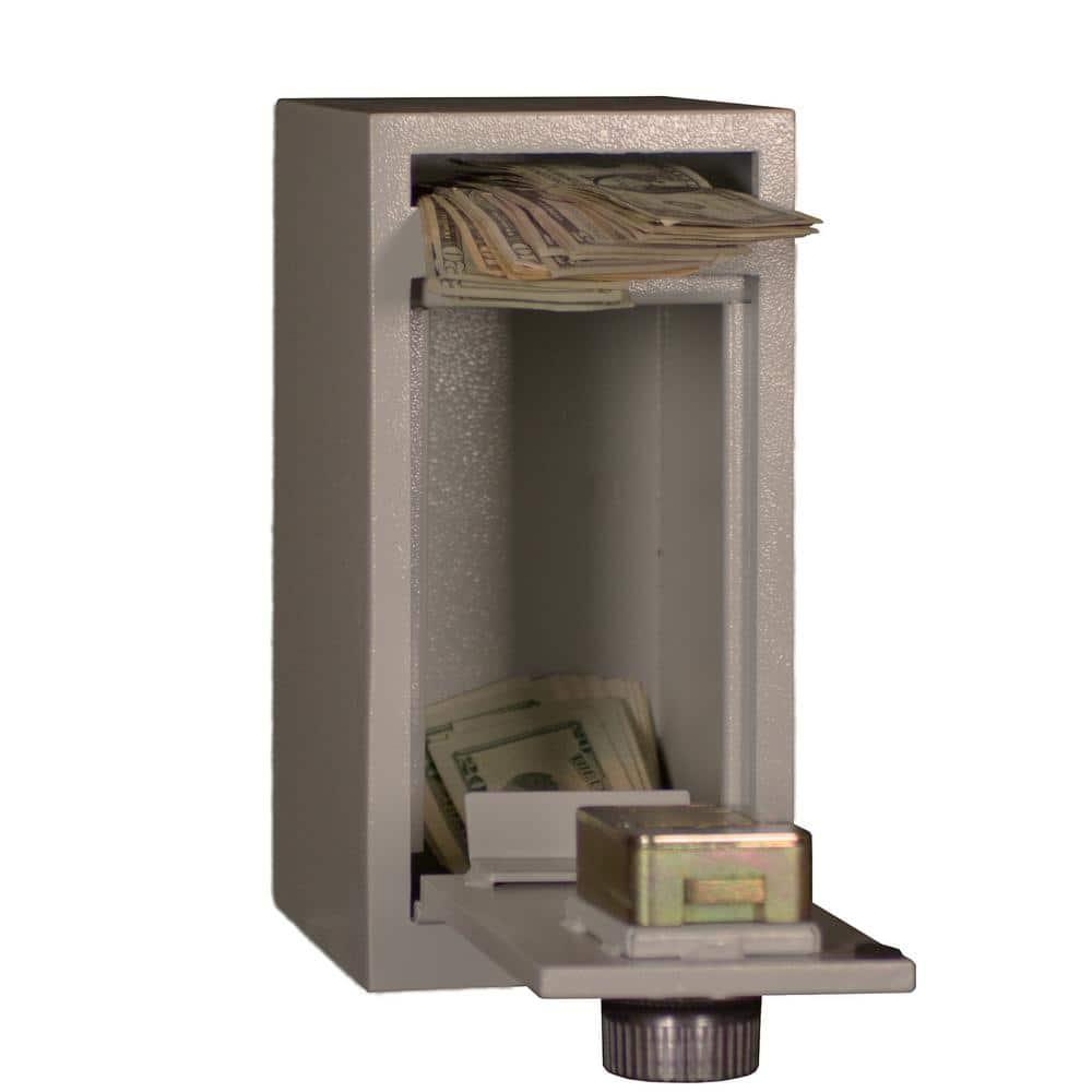 Tracker Safe DS120608-DLG Deposit Safe in Gray with Dial Lock