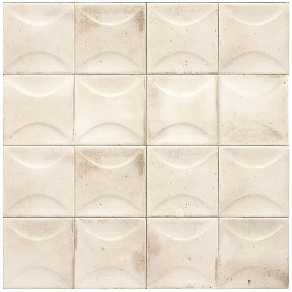 Antiek 3.94'' W x 3.94'' L Beveled Ceramic Singular Tile