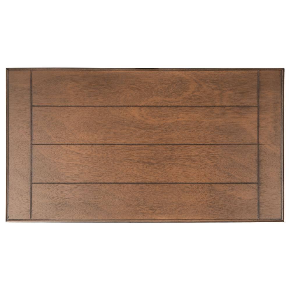 Primrose 3 Drawer Console Table - Brown - Safavieh