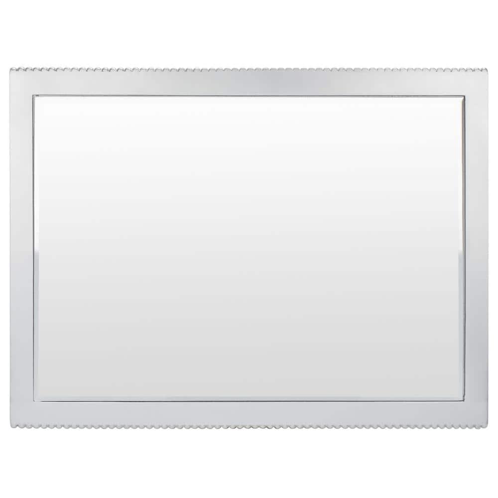 Laken Mirrored Accent Table - Silver/Mirror - Safavieh