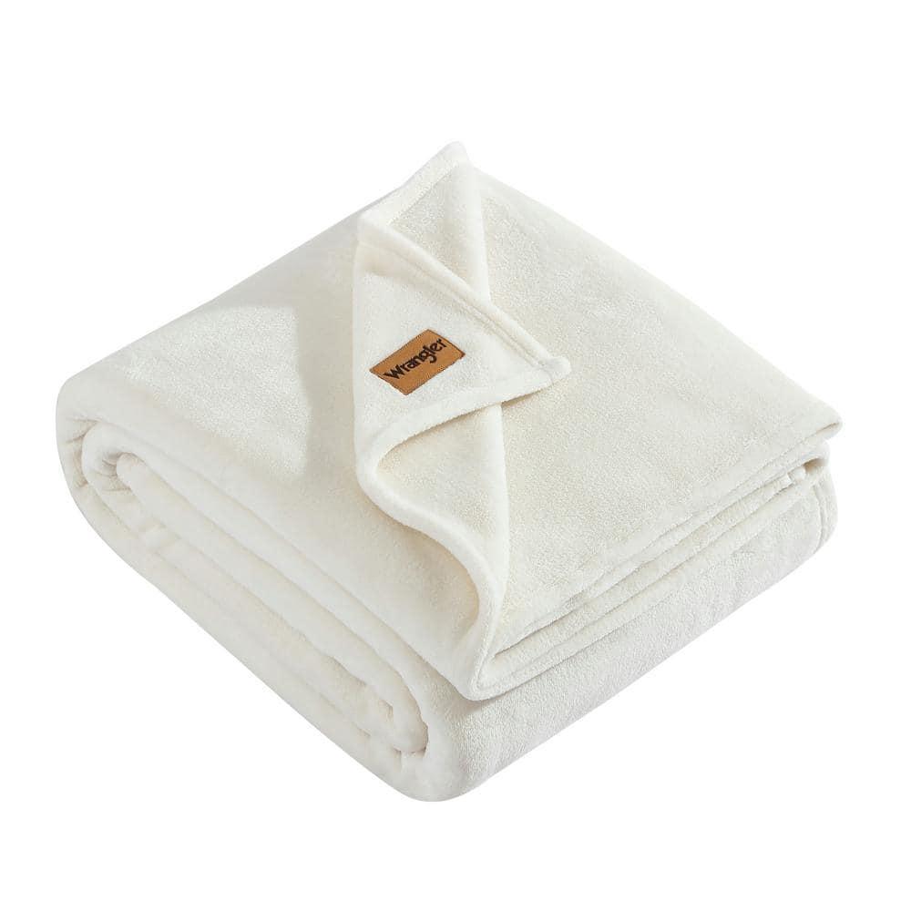 Wrangler Ultra Soft Plush Fleece Cozy Bed Blanket