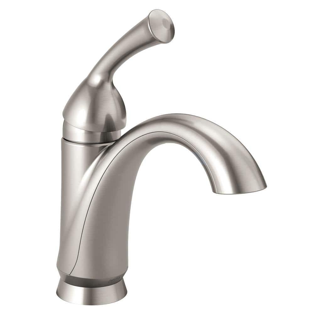 Haywood Single Hole Bathroom Faucet with Drain Assembly, Single Handle Bathroom Sink Faucet