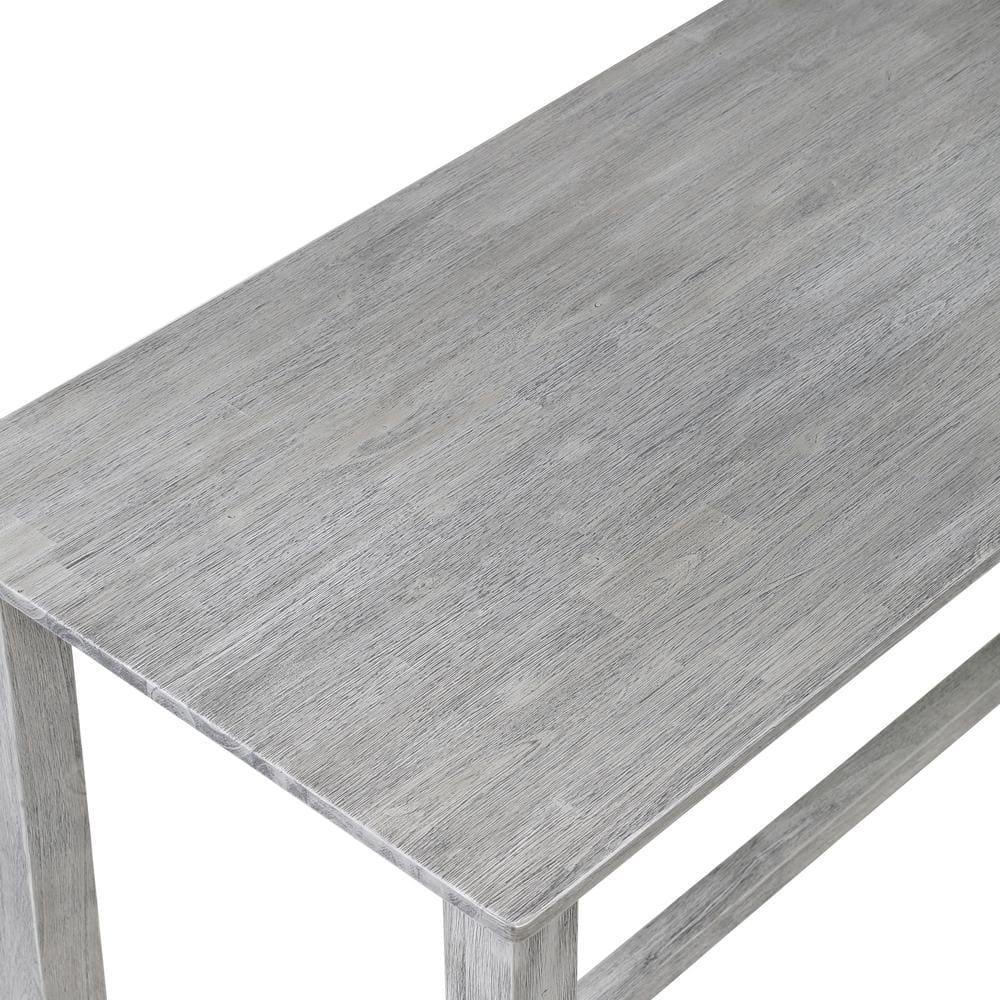 Sonoma Counter Height Pub Table Storm Gray - Boraam: 4-Seat Rectangle
