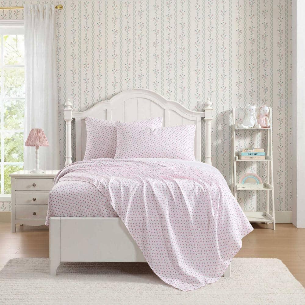 Laura Ashley Laura Ashley Kids Cozy Printed Sheet Sets