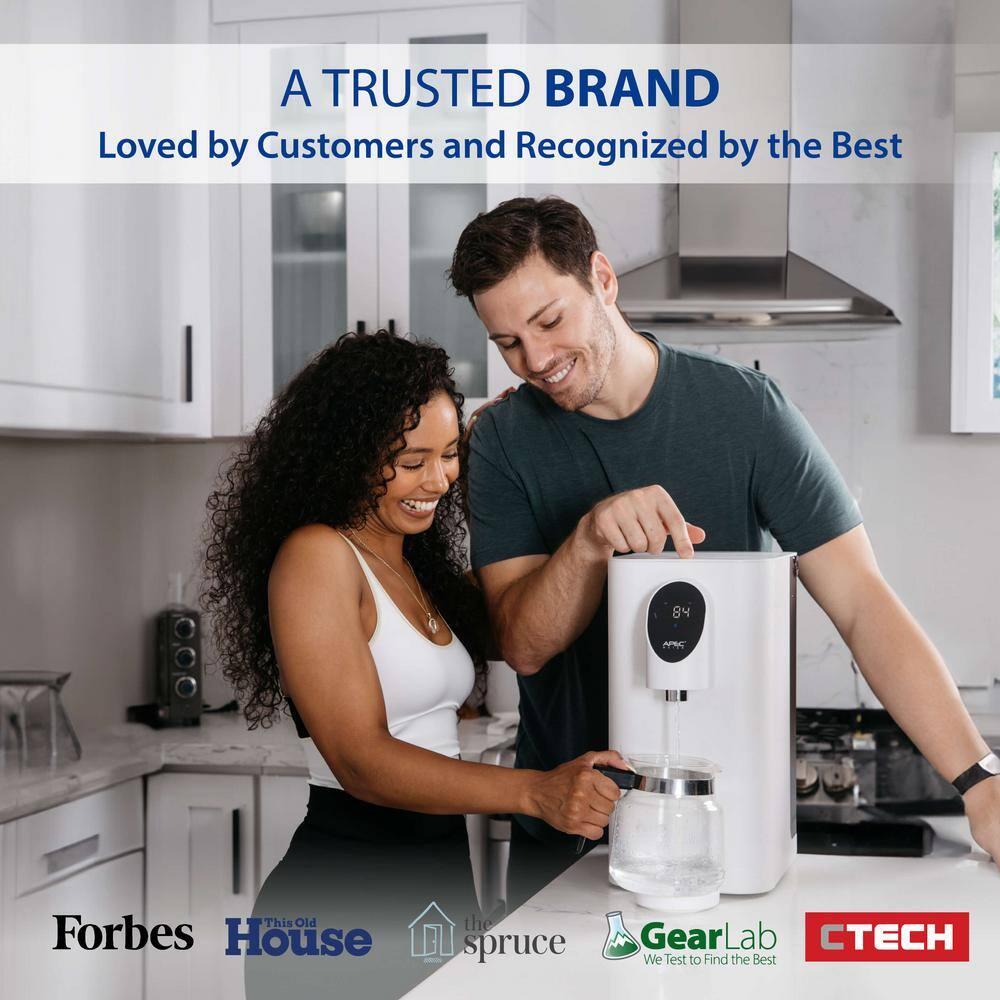 APEC Water Systems ROES-50 Essence Series Top Tier 5-Stage WQA Certified Ultra Safe Reverse Osmosis Drinking Water Filter System with Extra High Capacity Pre-Filter Set Stage 1-3 RO Value Bundle