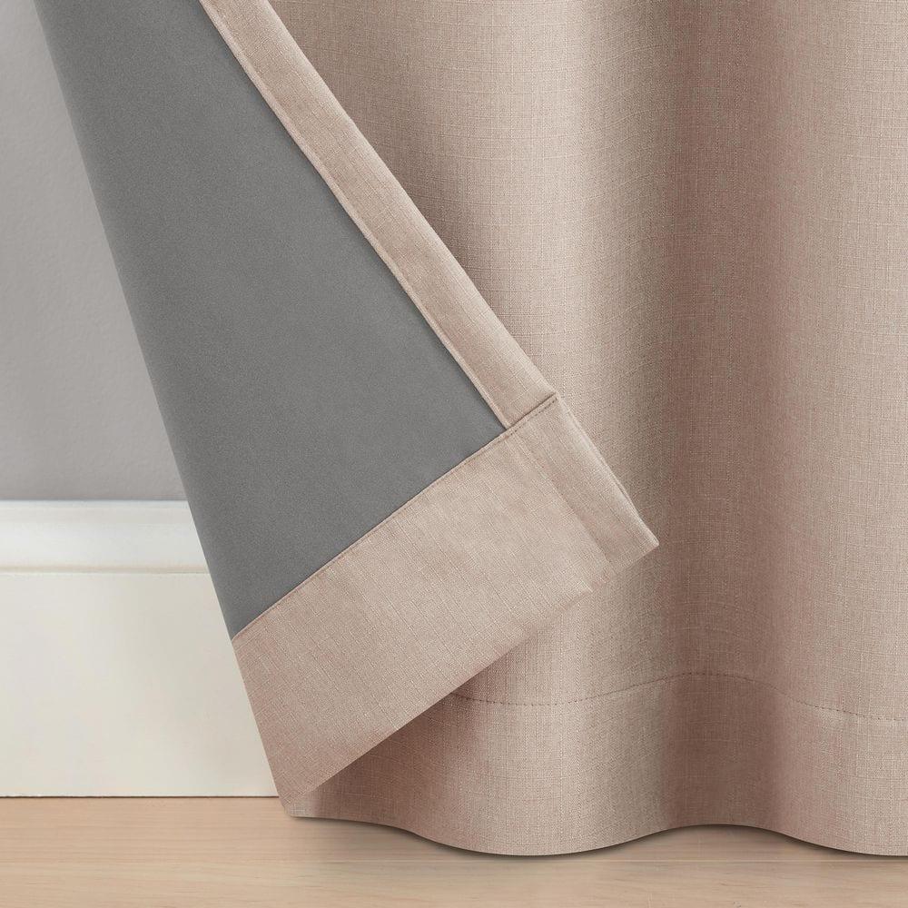 Eclipse Eclipse Cannes Magnitech 100% Blackout Curtain, Rod Pocket, Seamless Magnetic Closure (1 Panel)