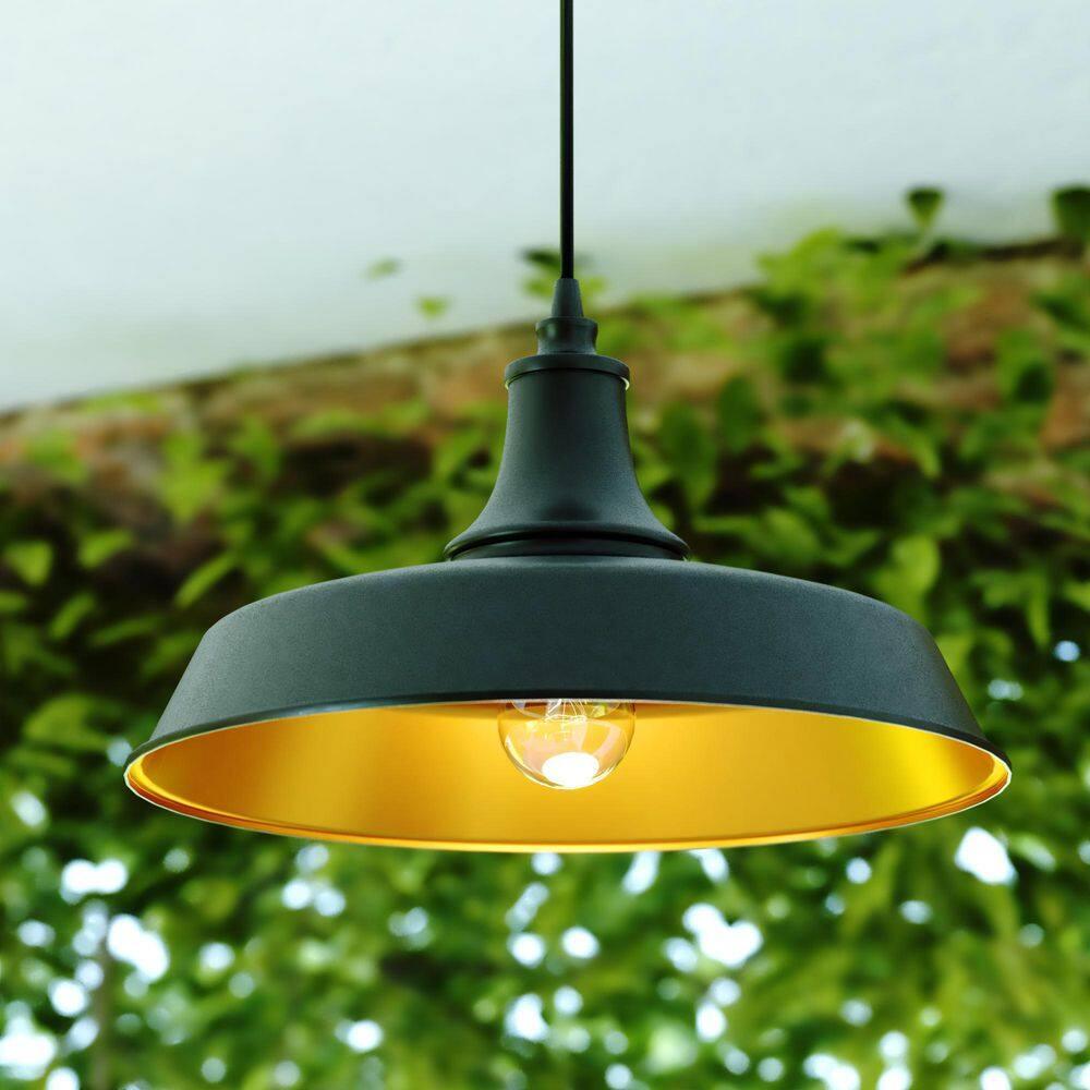 Vaxcel Dorado 1 - Light Pendant in  Dark Bronze