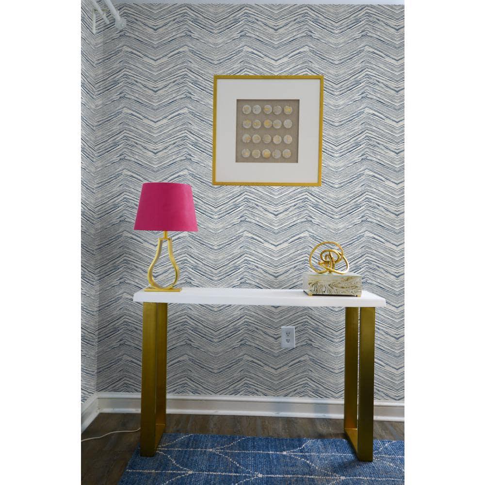 Wood Chevron Peel & Stick Chevron Roll