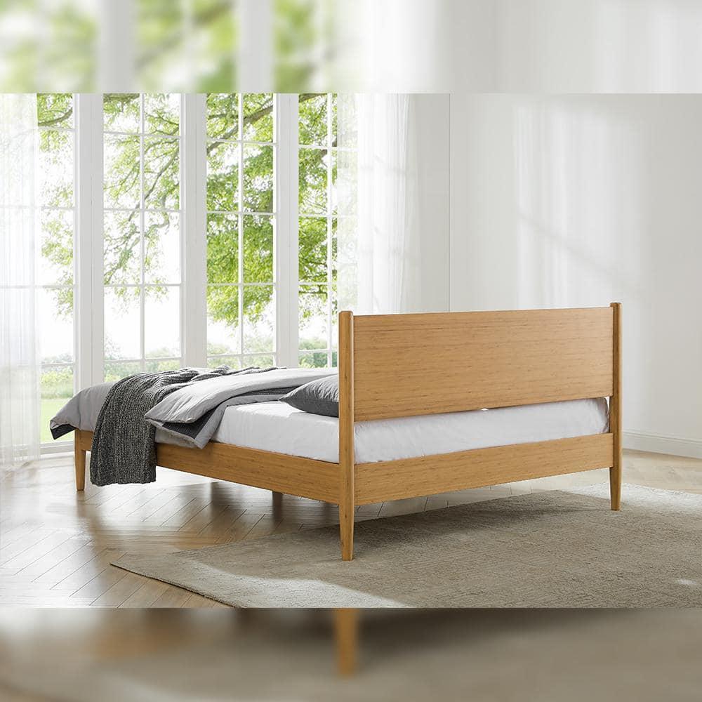 Eco Ridge by Bamax Ria Queen Platform Bed, Caramelized