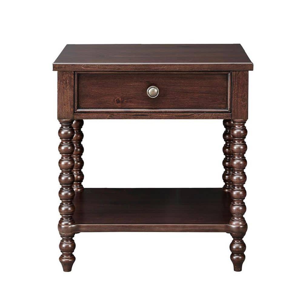 Beckett One Drawer Solid Wood Nightstand