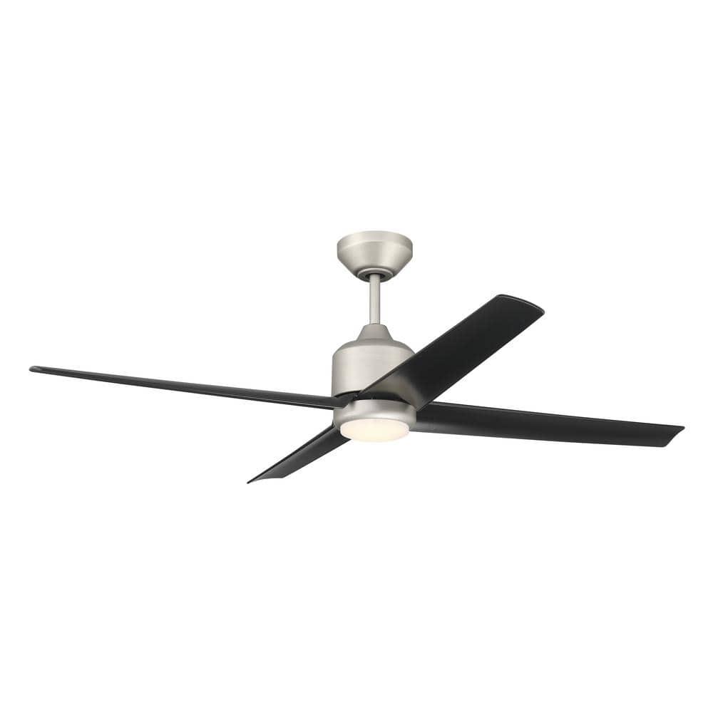 Craftmade Quell 52" Damp-Rated Ceiling Fan with LED Lights & Remote