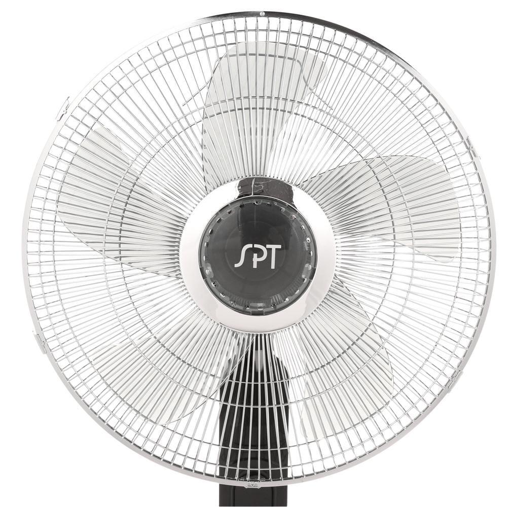 16" Stand Fan with Touch-Stop Sensor