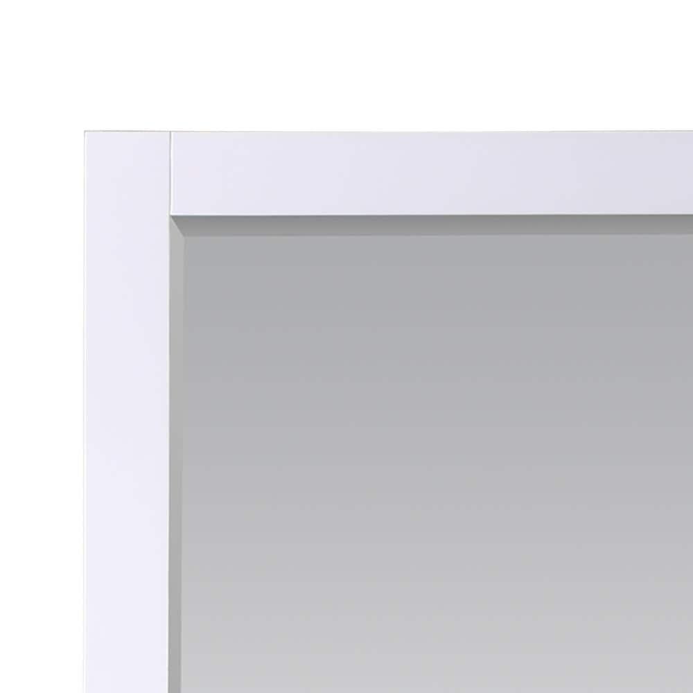 Ivy Wood Flat Wall Mirror