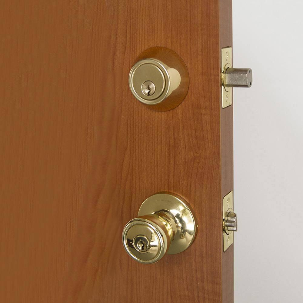 Complete Terrace Entry Knob Set with Deadbolt