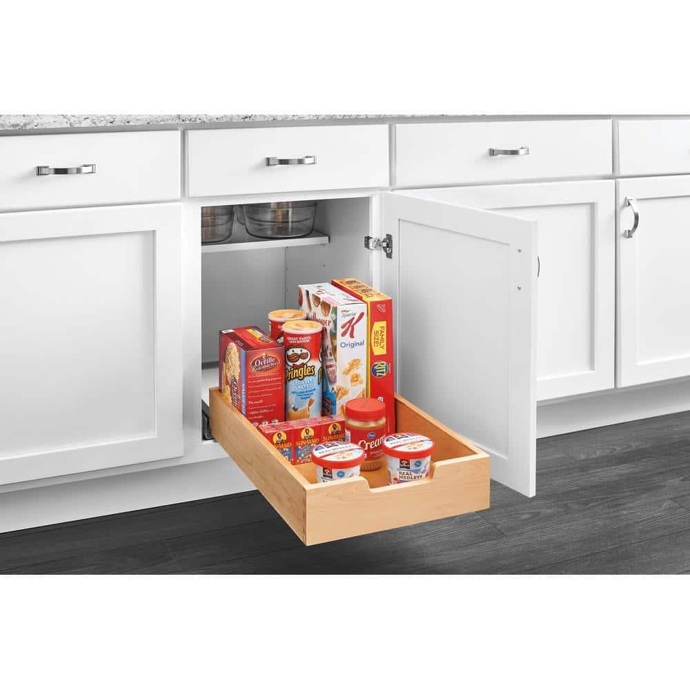 Rev-A-Shelf Rev-A-Shelf Wood Base Cabinet Pull Out Drawers with Soft Close