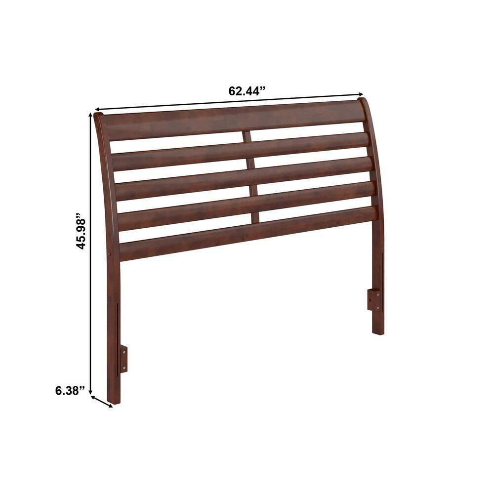 AFI Furnishings Savannah Queen Solid Wood Headboard with Attachable Charger in White