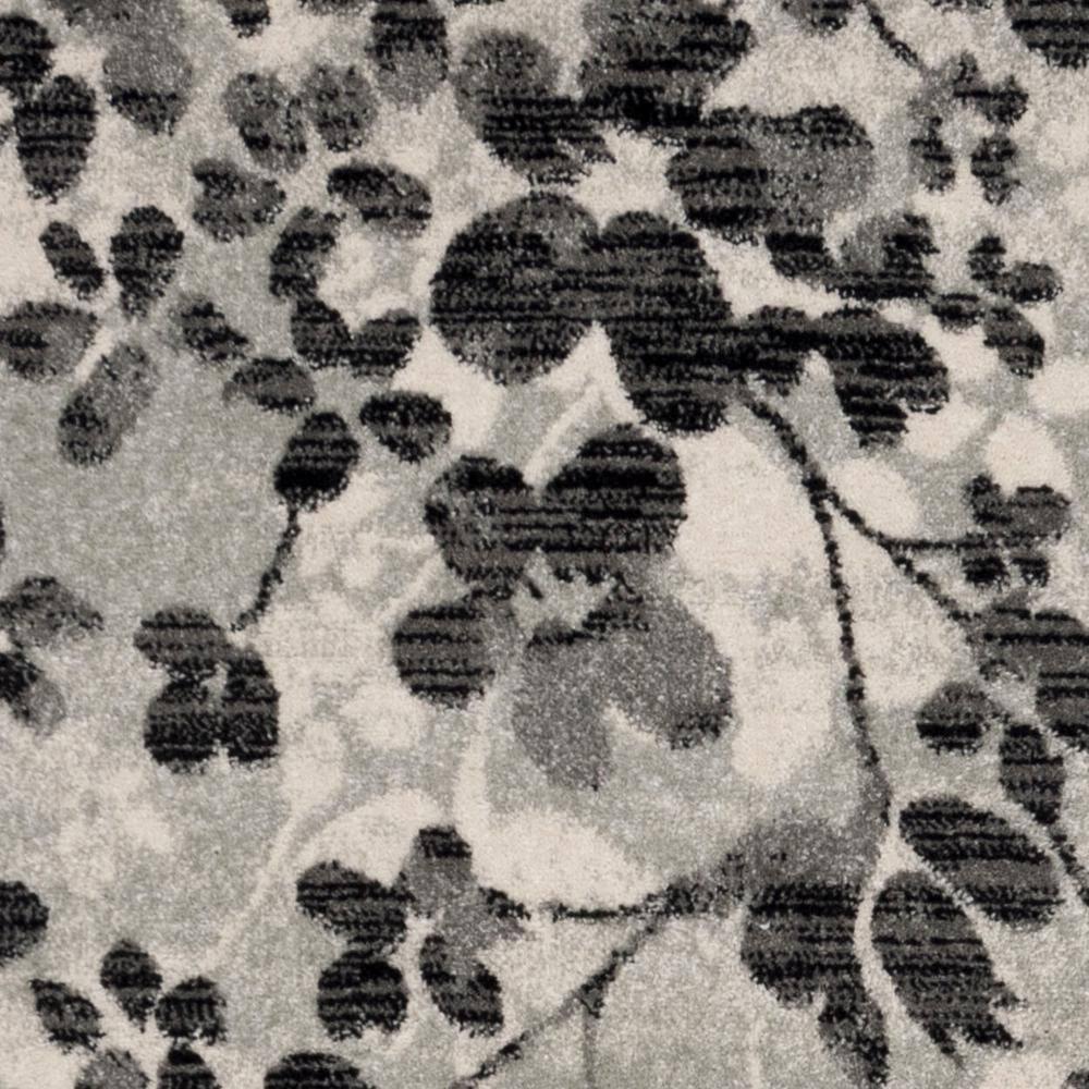 Evoke EVK236 Power Loomed Runner Rug - Grey/Black - 2'2"x7' - Safavieh.