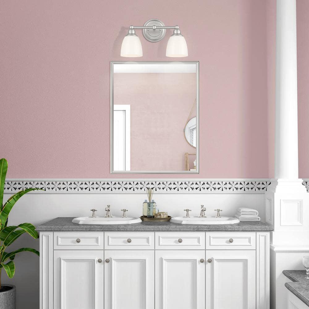 Livex Lighting Somerville 2 - Light Vanity in  Brushed Nickel