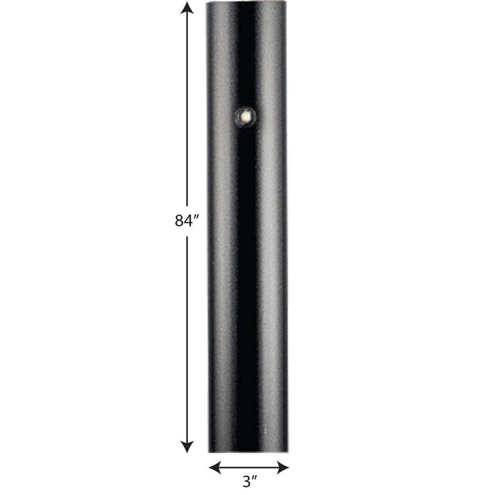 Outdoor 7' Aluminum Post with Photocell