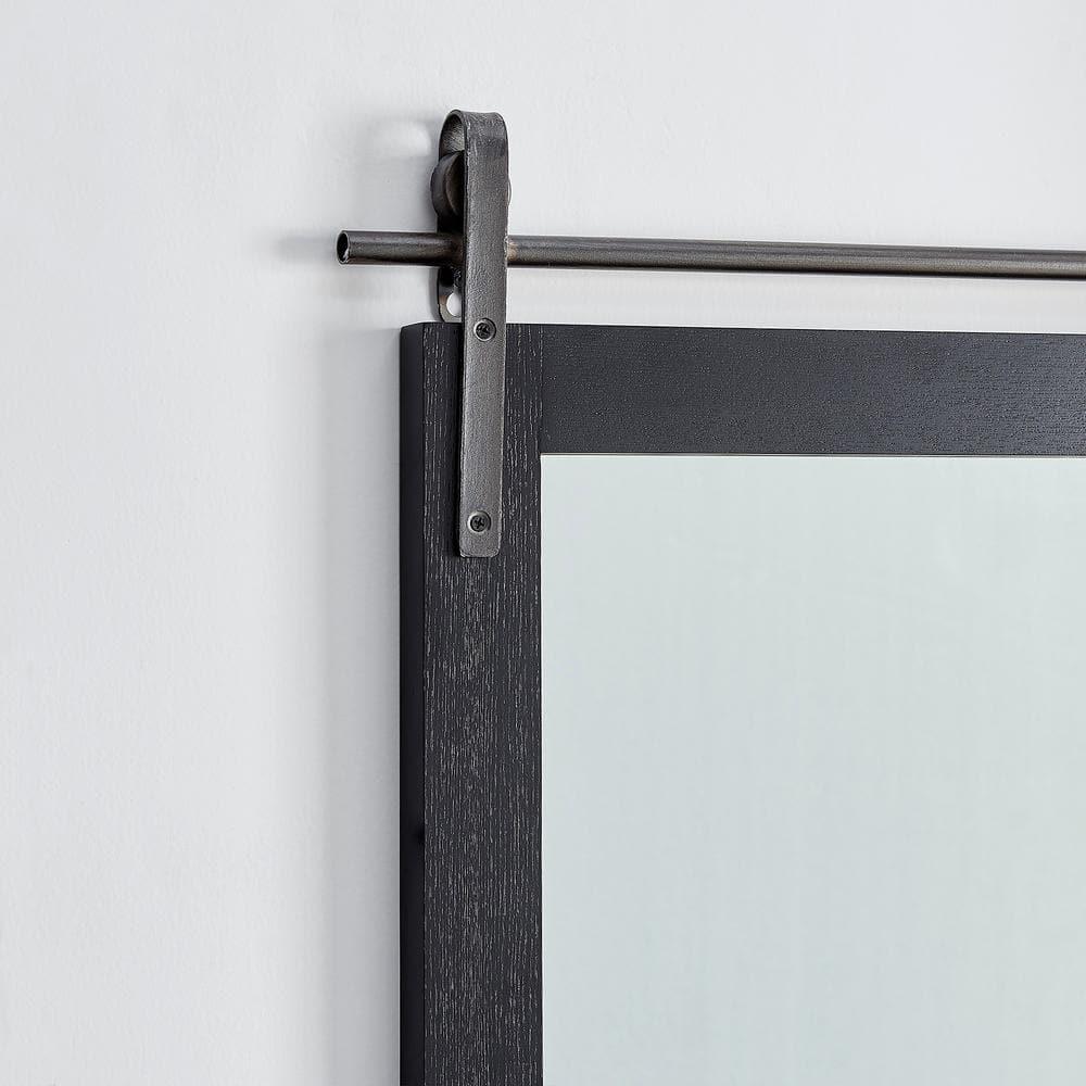 Joss & Main Enora Wood Mirror with Shelves