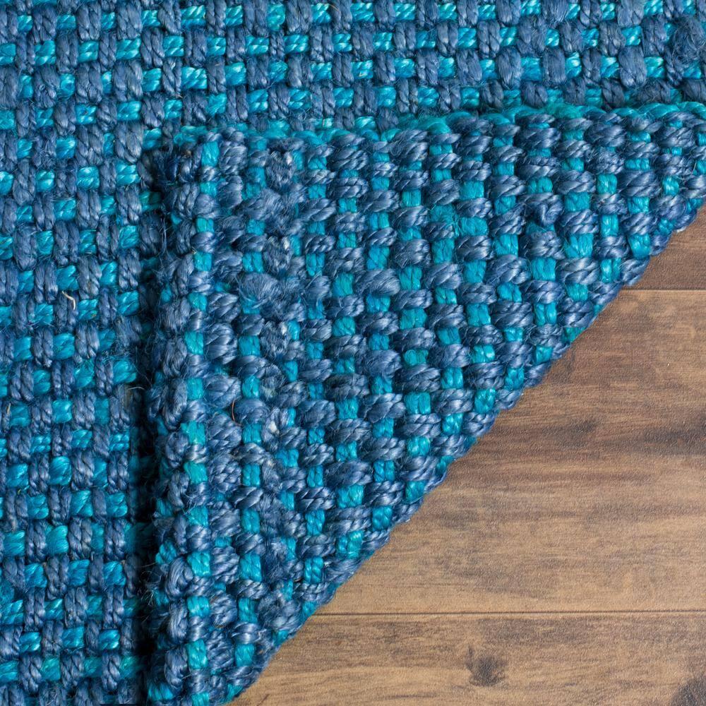 Natural Fiber NF262 Hand Woven Indoor Accent Rug - Blue - 2'x3' - Safavieh.