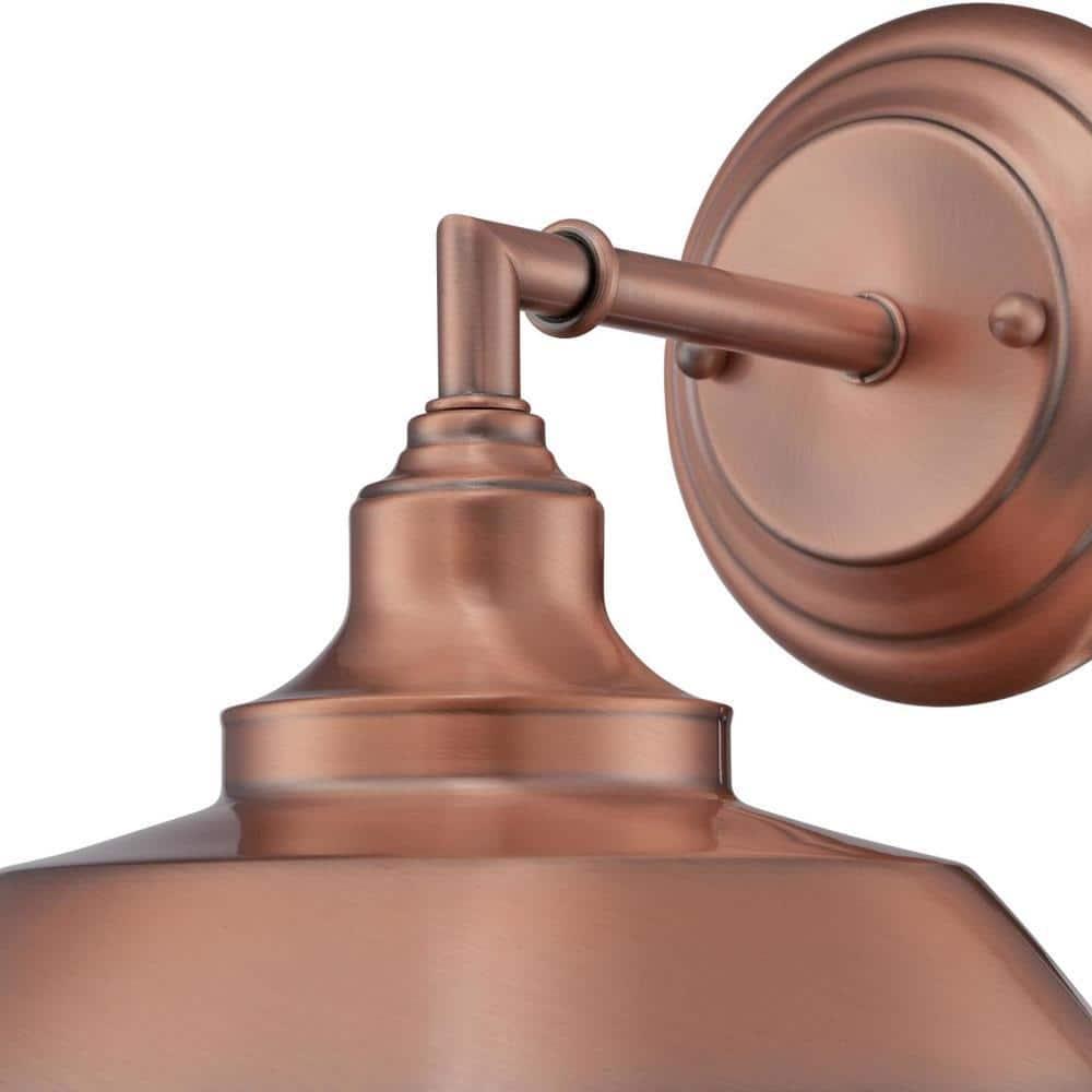 Westinghouse Lighting  Iron Hill One-Light Indoor Wall Fixture - 1-Light Washed Copper