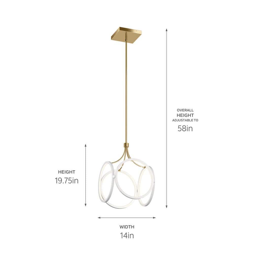 Nikiki 1 - Light LED Unique/Statement Pendant