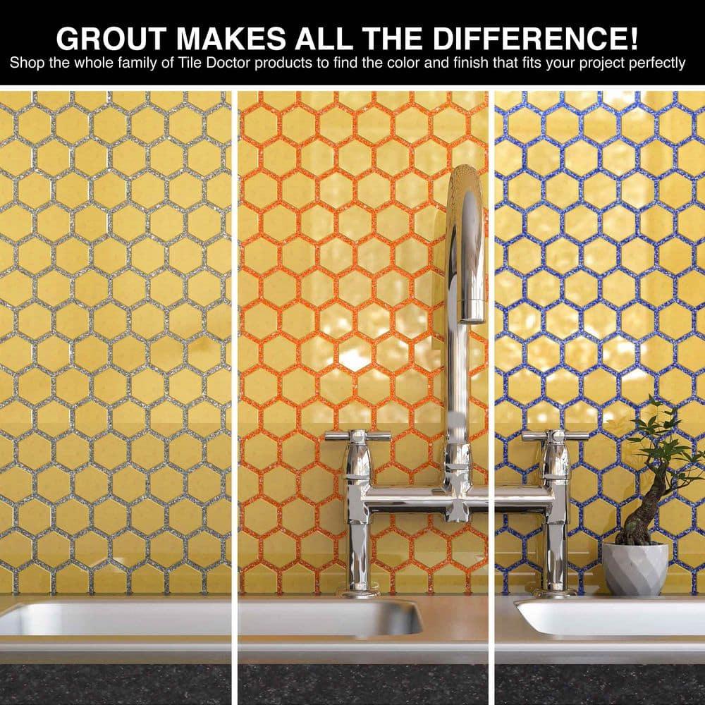 White Pearl 75 grams (1-Pack) Glass Grout Jewel and Starlike Crystal EVO 700 5.5 lb Grout Combo