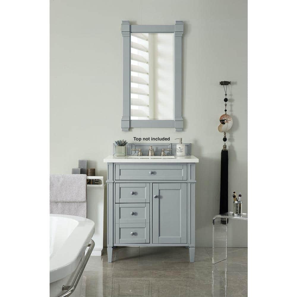 James Martin Vanities 650-V30 Brittany 30" Single Basin Poplar Wood Vanity Cabinet Only -