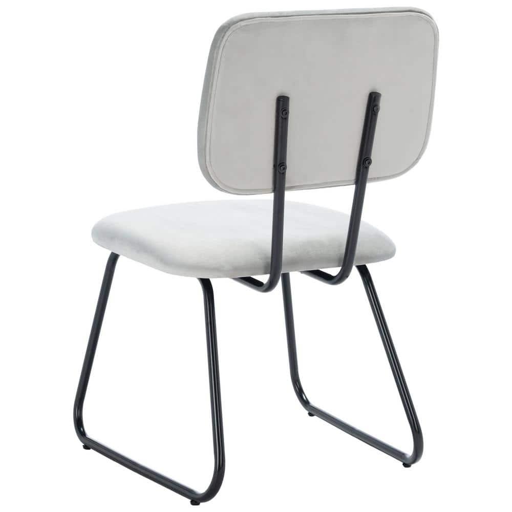Chavelle Side Chair - ACH6205 - Set of 2 - Grey/Black - Safavieh