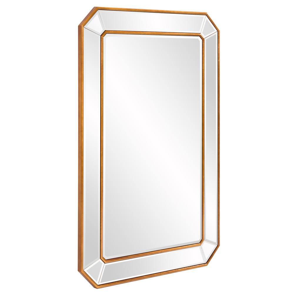 Howard Elliott 36"x24" Leopold Rectangle Wall Mirror