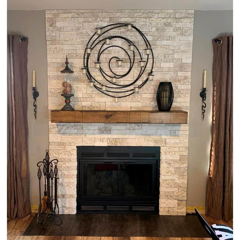 AirStone Primary Stones: Birch Bluff Color Blend, Manufactured Stone Wall Covering, Indoor & Outdoor Home Décor