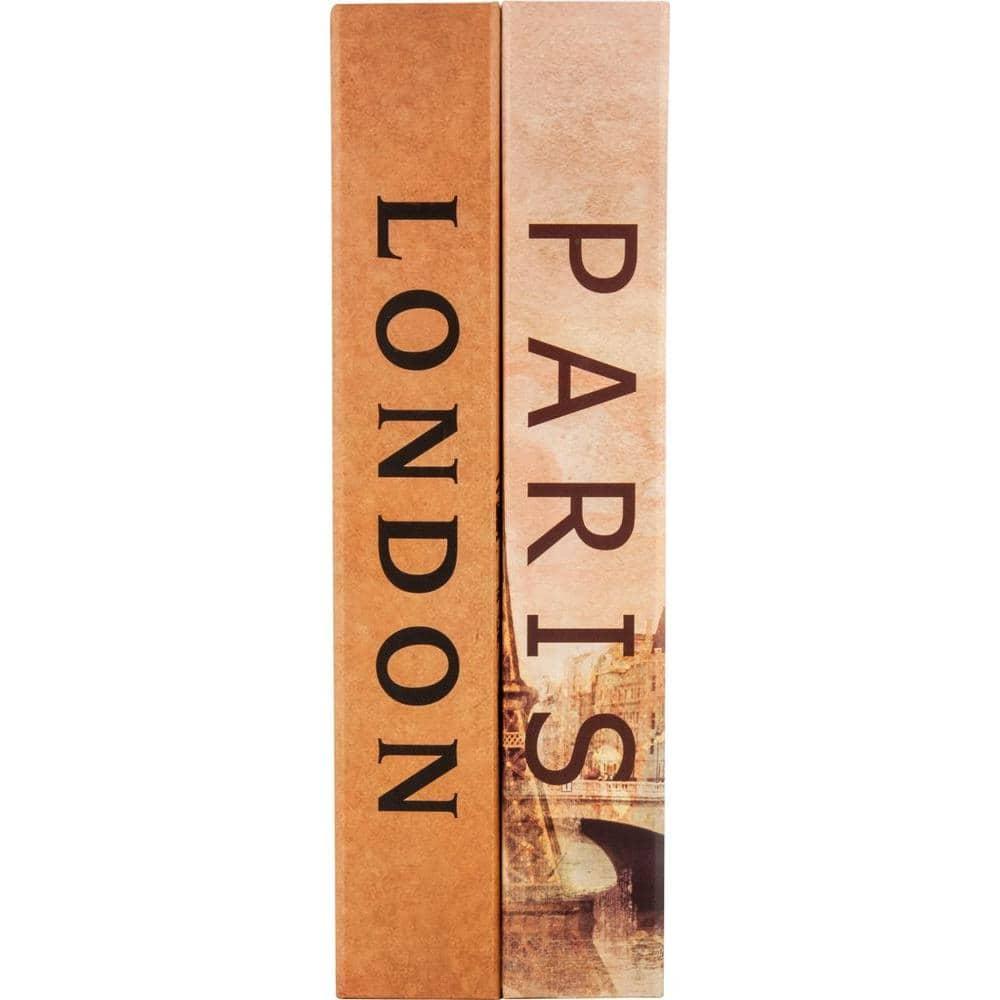 Barska PARIS & LONDON DUAL BOOK LOCK BOX W/KEY LOCK