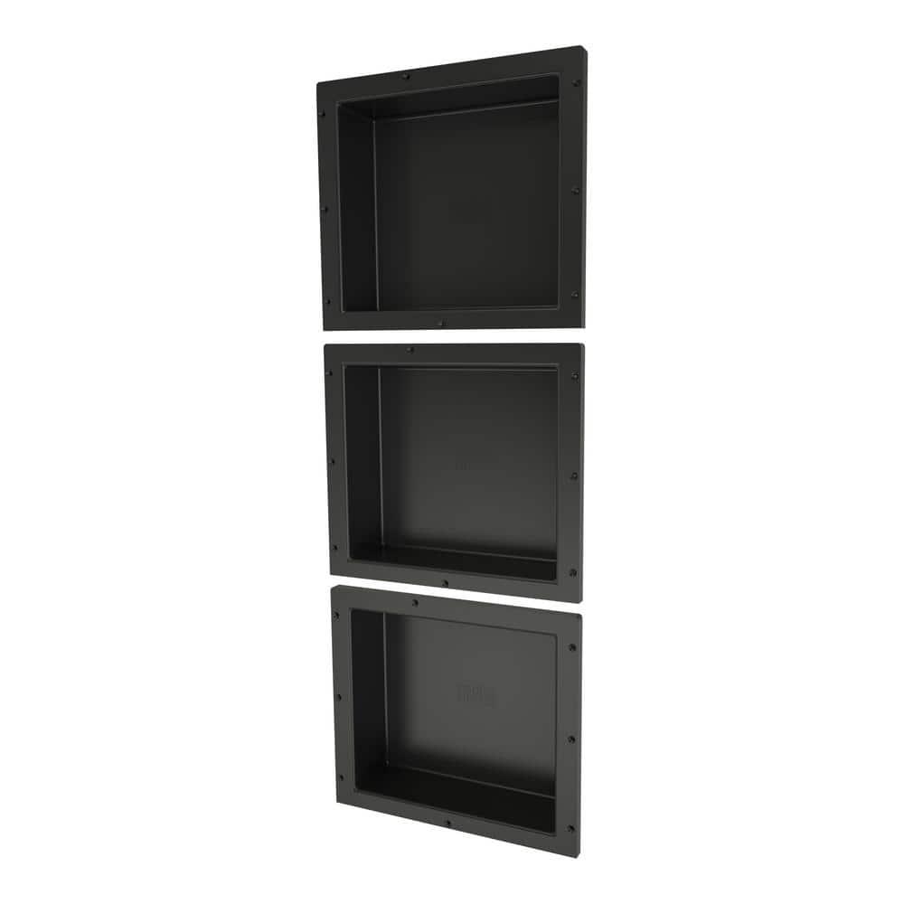 Tile Redi Triple Recessed Shelf