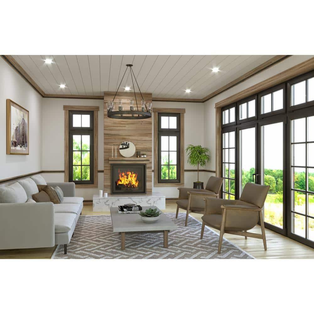 Ornamental Mouldings 2" x 47.5" Reclaimed Wood Wall Paneling in Brown