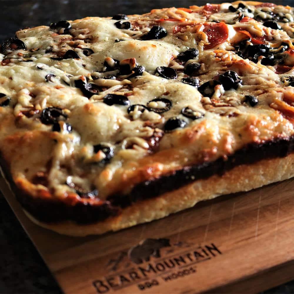 Bear Mountain BBQ Premium All Natural Hardwood Red and White Oak Wood Chip Pellets for Outdoor Gas, Charcoal, and Electric Grills, 20 Pounds (2 Pack)