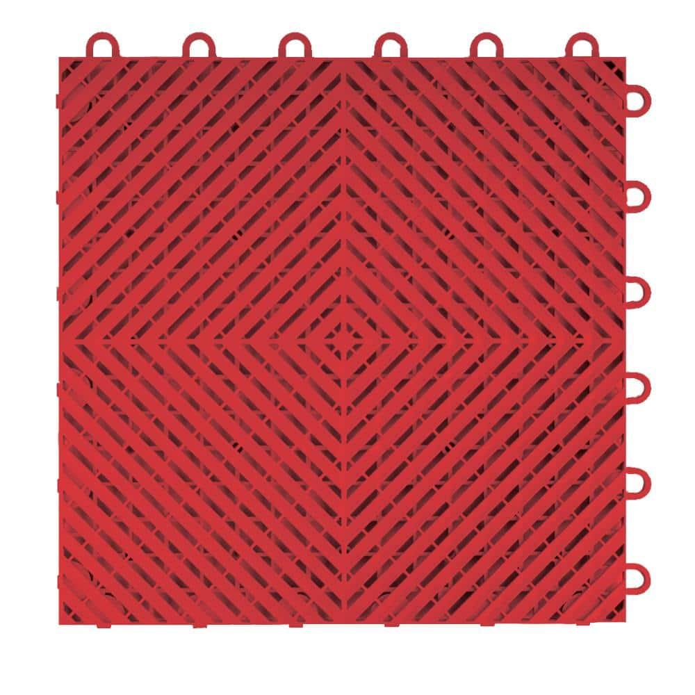 Swisstrax Ribtrax Swisstrax 12'' W x 12'' L Garage Flooring Tiles