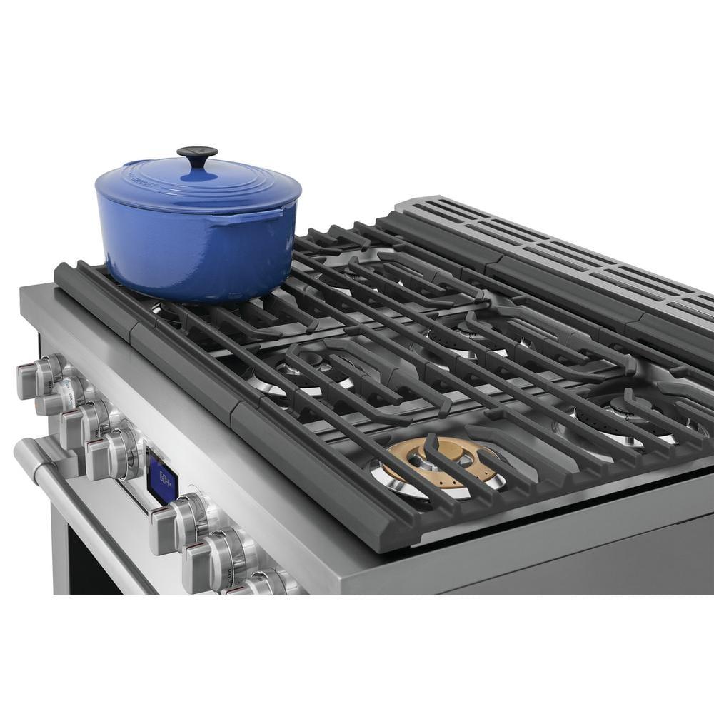 Frigidaire Pcfg3670a 36" Wide 4.4 Cu. Ft. Free Standing Gas Range - Stainless Steel