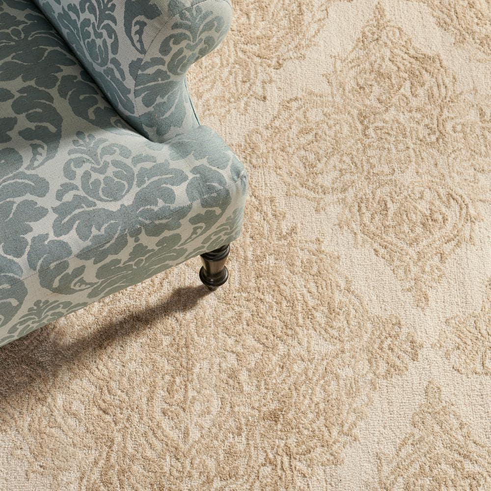 Martha Stewart Rugs Martha Stewart 300 Hand Tufted Wool Damask Rug