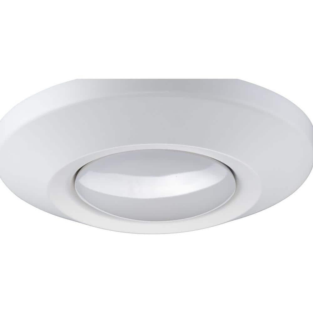 Progress Lighting, Intrinsic Collection, 1-Light Surface Mount, Satin White, Eyeball Downlight