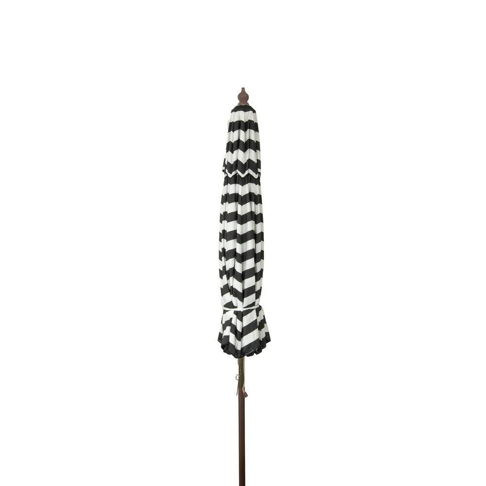 Heininger Holdings LLC 9' Classic Wood Market Umbrella