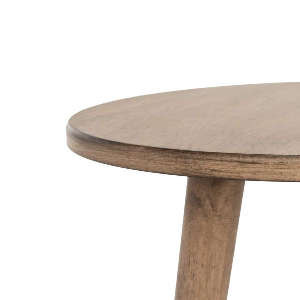 Orion Round Accent Table - ACC5700B - Light Brown - Safavieh