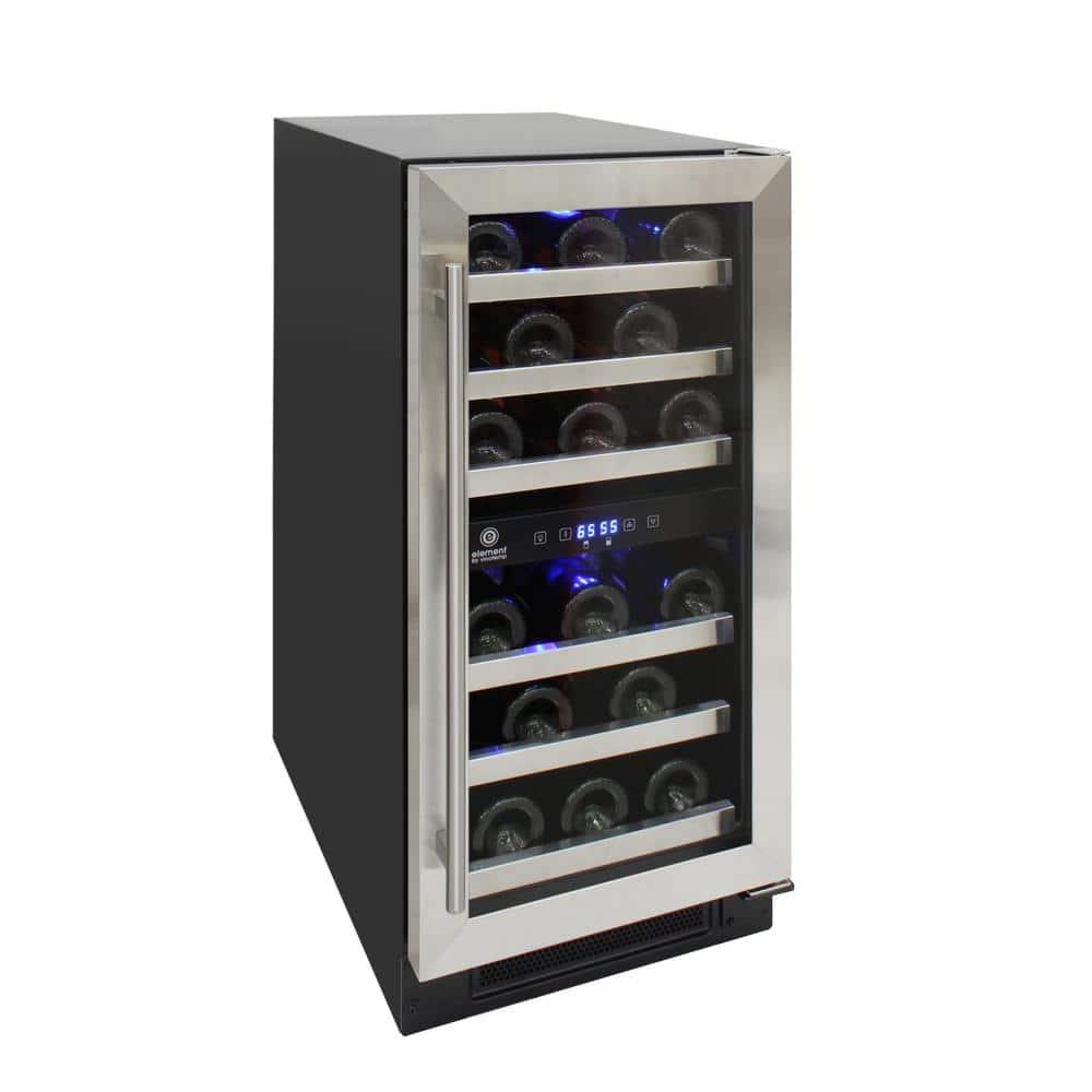 Vinotemp Connoisseur Series Compact Dual-Zone Wine Cooler