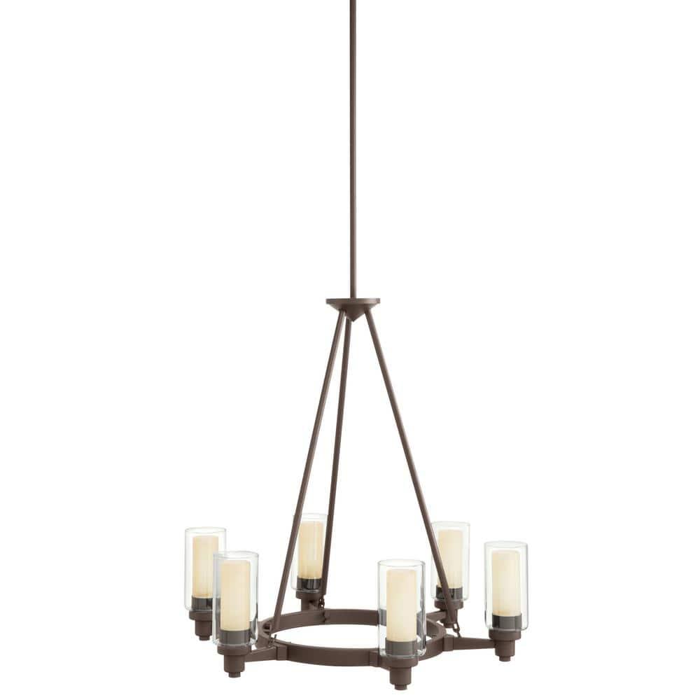 Kichler Lighting Circolo 6 - Light Chandelier in  Olde Bronze