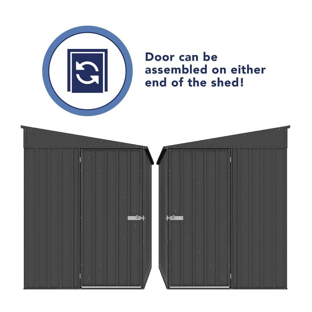 Absco Durango Galvanized Steel Storage Shed