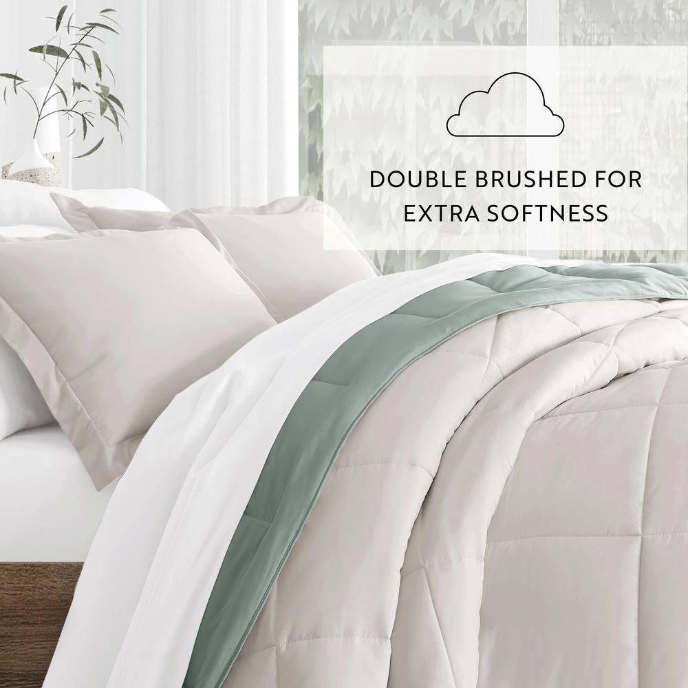 Becky Cameron Reversible Down-Alternative Comforter Bedding Set